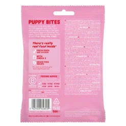 Edgard & Cooper Snacks Mini Puppy de Pato e Frango para cães