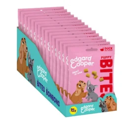 Edgard & Cooper Snacks Mini Puppy de Pato e Frango para cães
