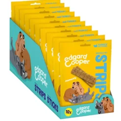 Edgard & Cooper Tiras de Peru e Frango para cães