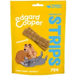 Edgard & Cooper Tiras de Peru e Frango para cães