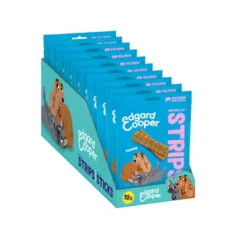 Edgard & Cooper Tiras de Salmão e Frango para cães