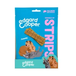 Edgard & Cooper Tiras de Salmão e Frango para cães