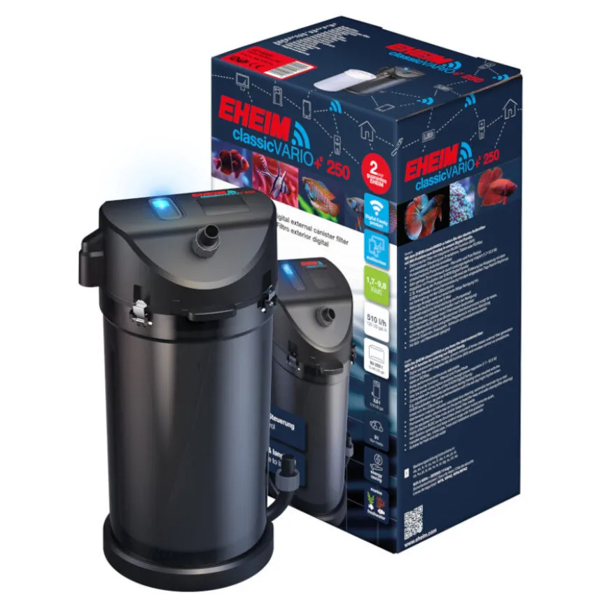 Eheim Classic Vario+e 250 WiFi Filtro digital para aquários