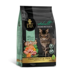 ERA Grain Free Adult Salmão e Pato ração para gatos
