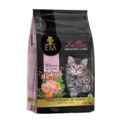 ERA Grain free Kitten frango e peru ração para gatos