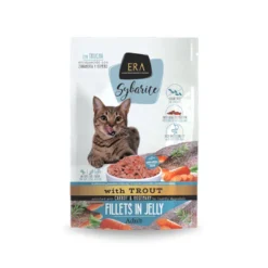ERA Sybarite Adult Truta Filetes em Gelatina Saqueta para gatos
