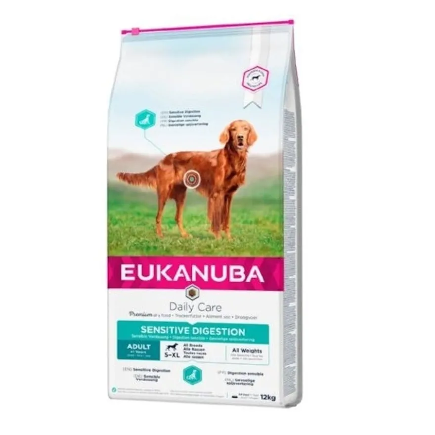 Eukanuba Sensitive Digestion Aves ração para cães