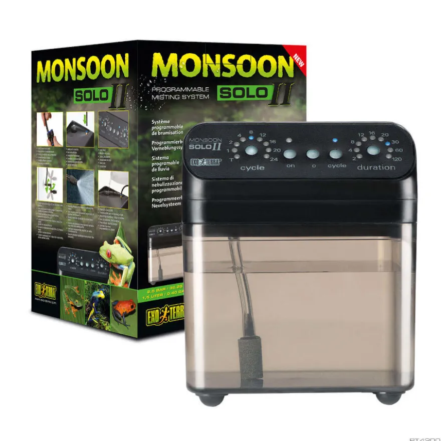 Exo Terra Monsoon Solo II Sistema de chuva para terrários