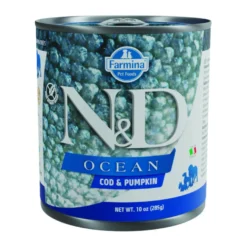 Farmina N&D Ocean Bacalhau e Abóbora lata para cães