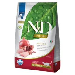 Farmina N&D Prime Adult Alimento de frango e romã para gatos