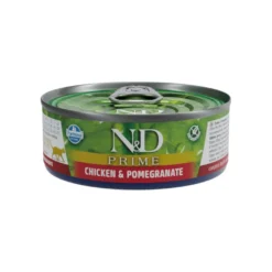 Farmina N&D Prime Frango e Romã lata para gatos