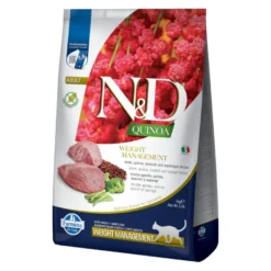 Farmina N&D Weight Control Ração de quinoa e cordeiro para gatos
