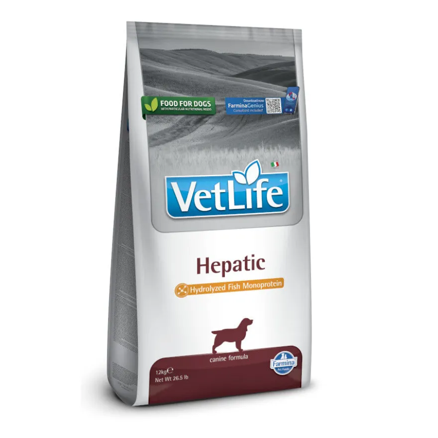 Farmina Vetlife Hepatic Monoproteico Pienso Pescado para perros