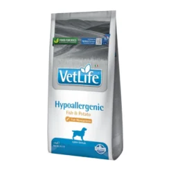 Farmina Vet Life Ração hipoalergênica para cães com peixe e batata doce