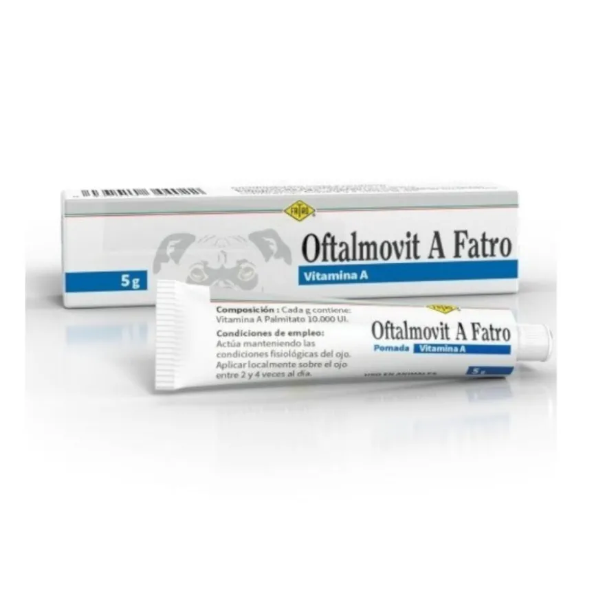 Fatro Oftalmovti Pomada para os olhos dos animais de estimação