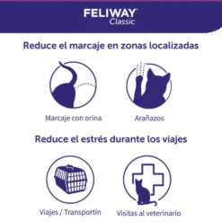 Feliway Spray com feromonas tranquilizantes para gatos
