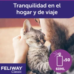 Feliway Spray com feromonas tranquilizantes para gatos