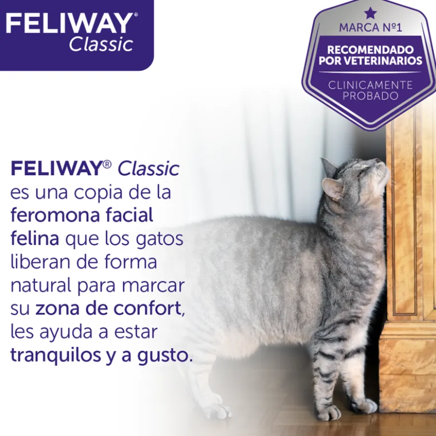 Feliway Spray com feromonas tranquilizantes para gatos