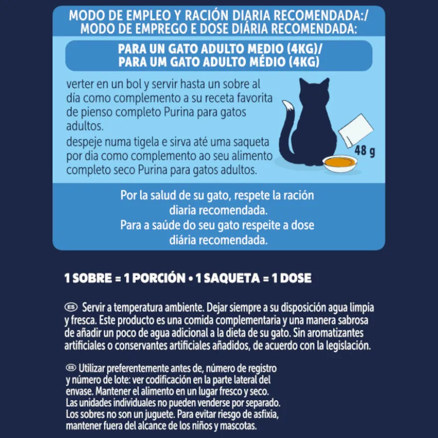 Felix Cat Sopa de bacalhau, atum e solha para gatos