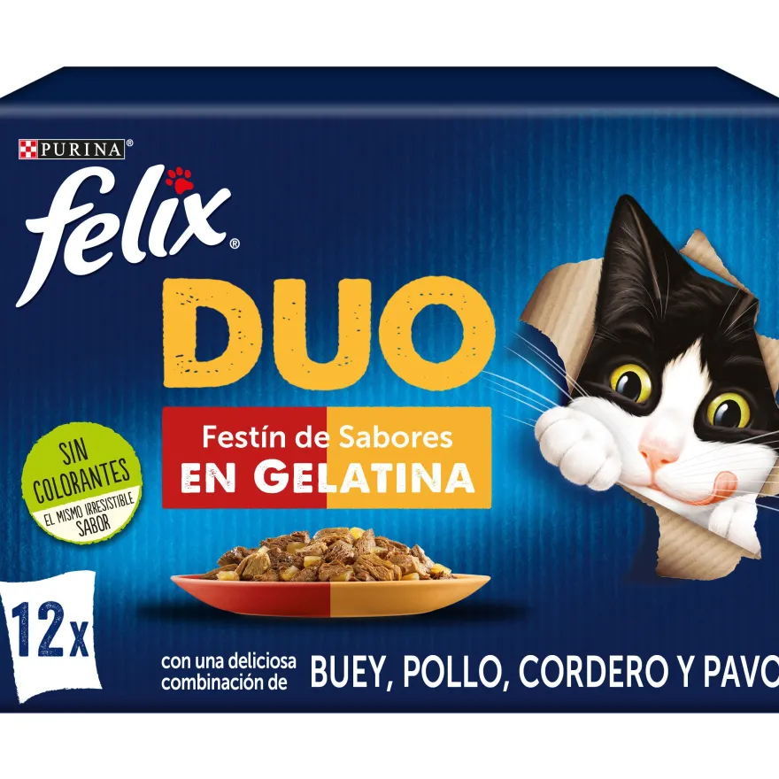 Felix Fantastic Duo Carne em Gelatina saqueta