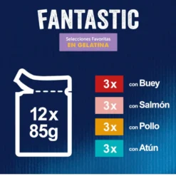 Felix Fantastic Seleções Favoritas saquetas em geleia