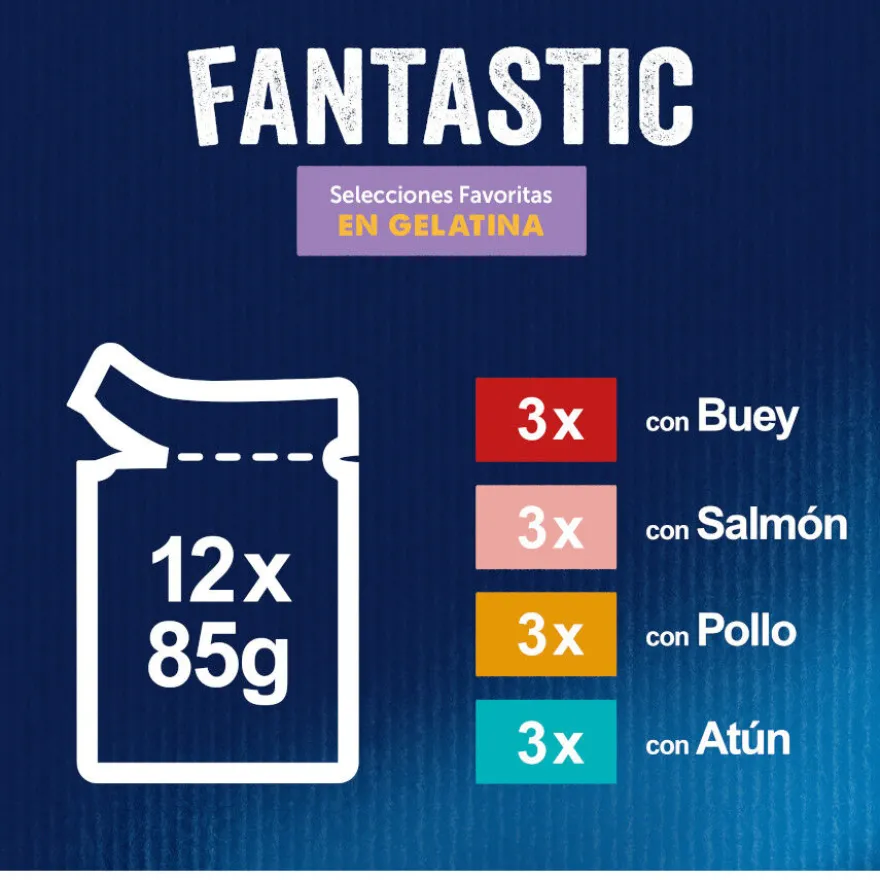 Felix Fantastic Seleções Favoritas saquetas em geleia