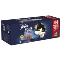 Felix Fantastic Seleção de Sabores saquetas em gelatina para gatos - Multipack