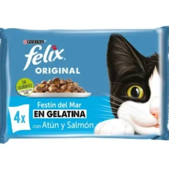 Felix Seleccion Peixes Saquetas em geleia para gatos - Multipack