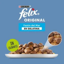 Felix Seleccion Peixes Saquetas em geleia para gatos - Multipack