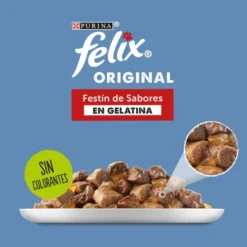 Felix Sensations Seleção de Carnes Alimento húmido em saquetas para gatos