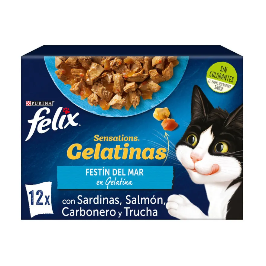 Felix Sensations Seleção de Peixes saquetas em galeia