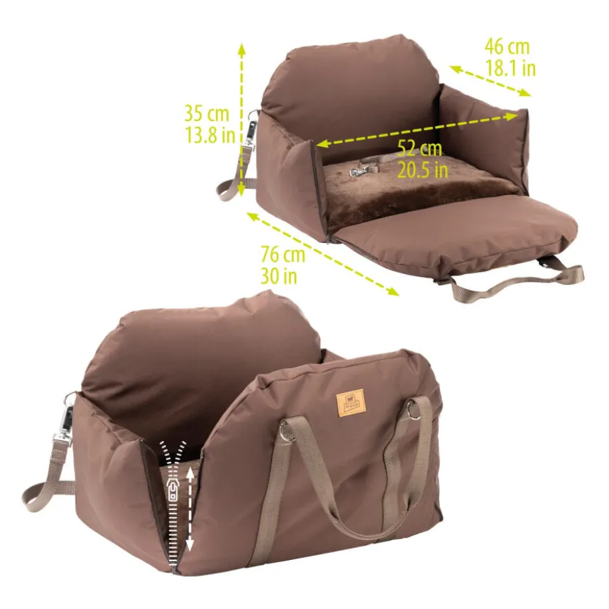 Ferplast Cruiser Castanho Bolsa de Transporte para cães