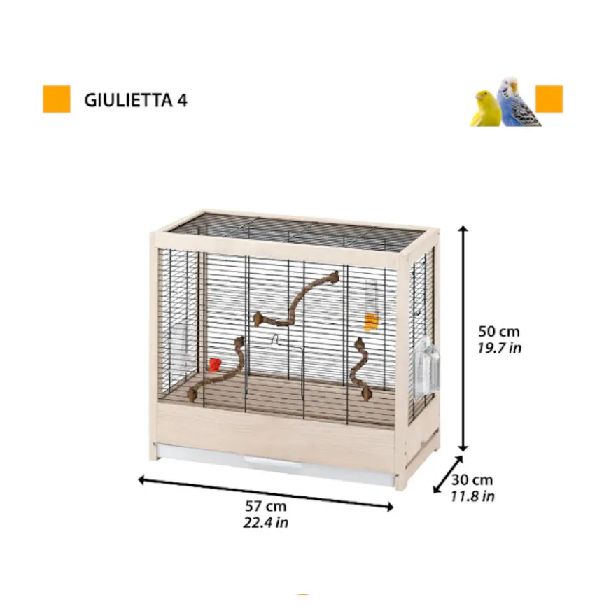 Ferplast Giulietta 4 Gaiola para pássaros