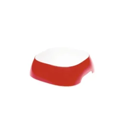 Ferplast Glam Comedouro vermelho para animais de estimação