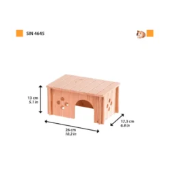 Ferplast SIN 4645 Casa para Roedores