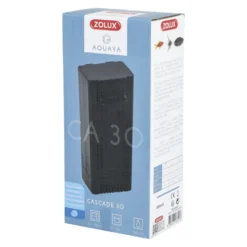 Filtro de aquário preto Zolux Aquaya Cascade 30