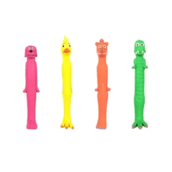 Flamingo Animais de brinquedo de látex para cães