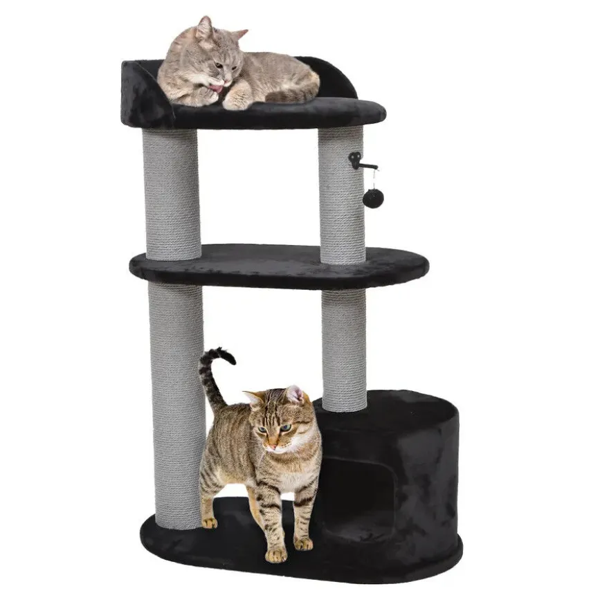 Flamingo Brandi Árvore Arranhadora com 2 níveis para gatos