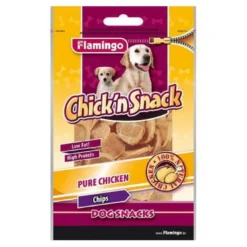 Flamingo Chick’n Snack guloseimas para cães