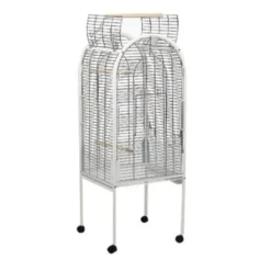 Flamingo Coco Gaiola Branca para papagaios