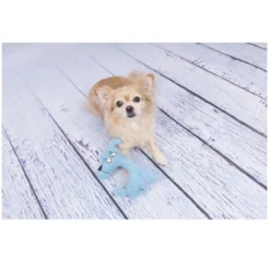 Flamingo Cão de Peluche Azul para cães