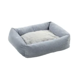 Flamingo Colette Retangular Azul cama alcofa para cães