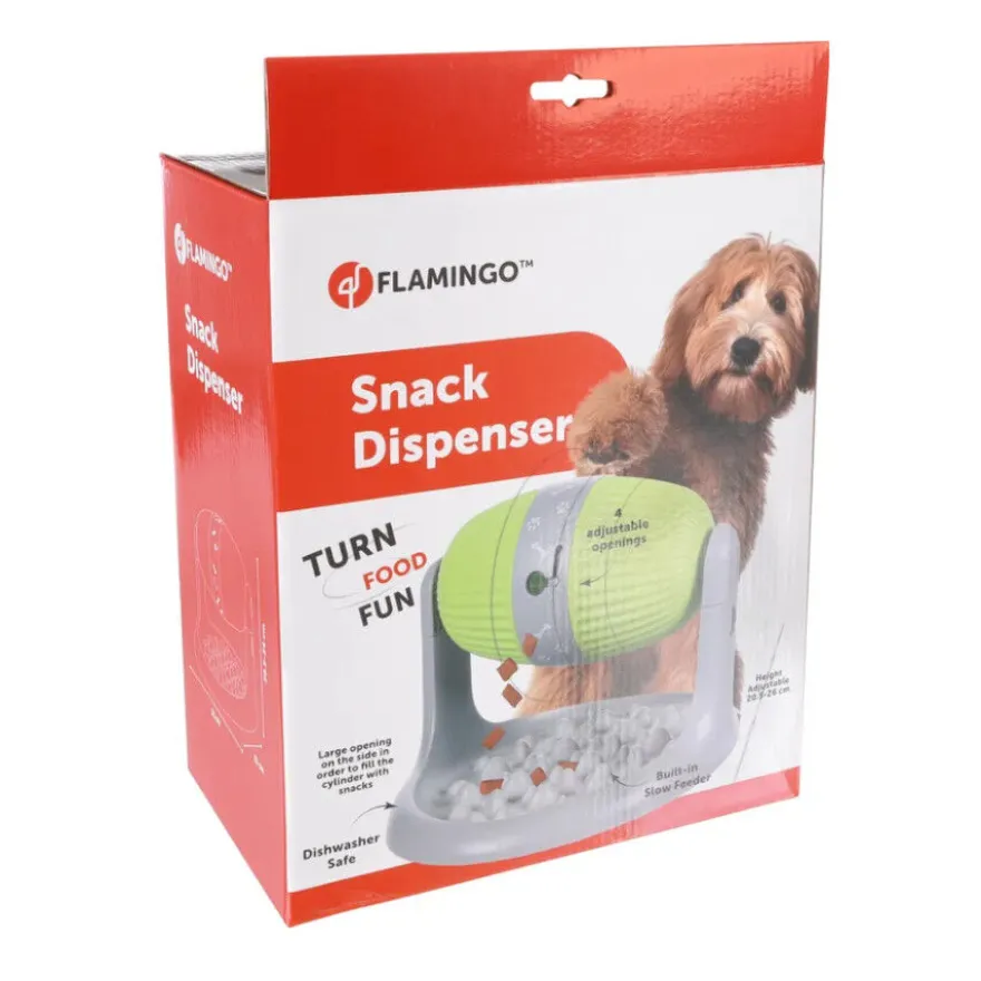 Flamingo Dispensador de Snacks para animais de estimação