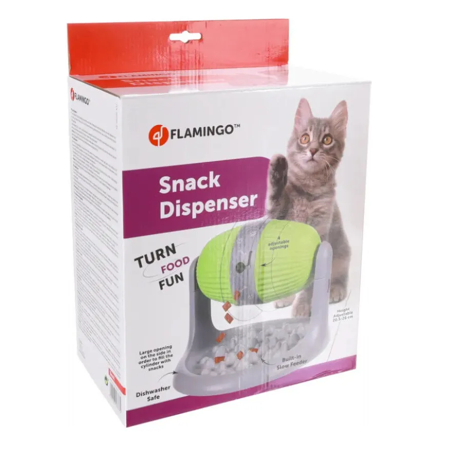 Flamingo Dispensador de Snacks para animais de estimação