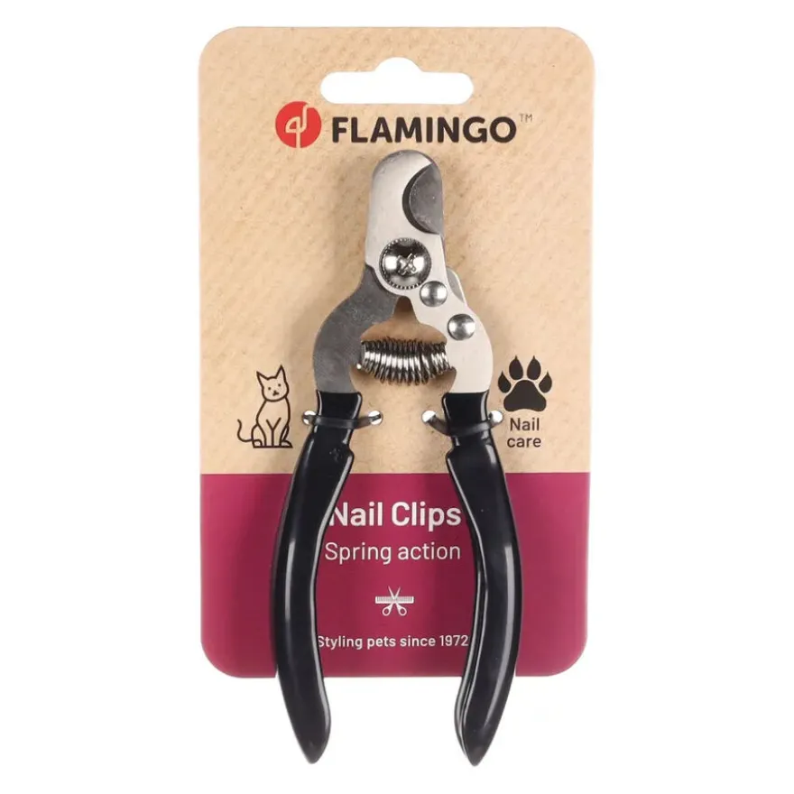 Flamingo Groome Dino Corta-unhas para gatos