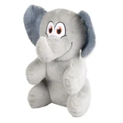 Flamingo Henny Elefante de Peluche Cinza para cães