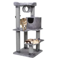 Flamingo Jessi Árvore Arranhador Cinzento para gatos