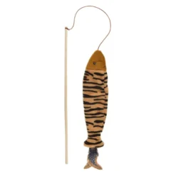 Flamingo Jungle Cana com peixe para gatos