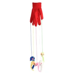 Flamingo Luva de brinquedo para gatos