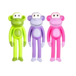 Flamingo Macaco de látex brinquedo para cães